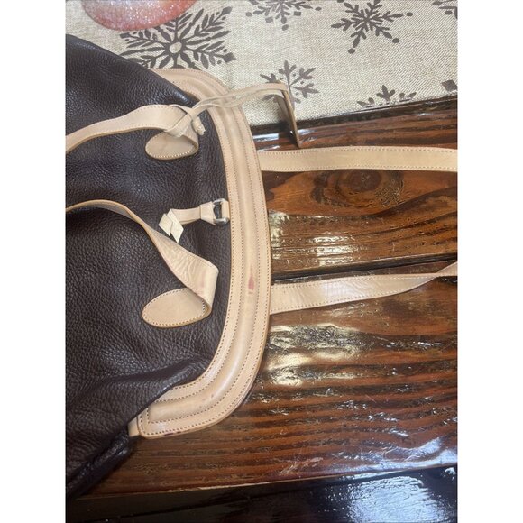 PETUSCO Spanish Genuine Leather Made in Spain Brown Doctor Style Shoulder Bag - Picture 3 of 12